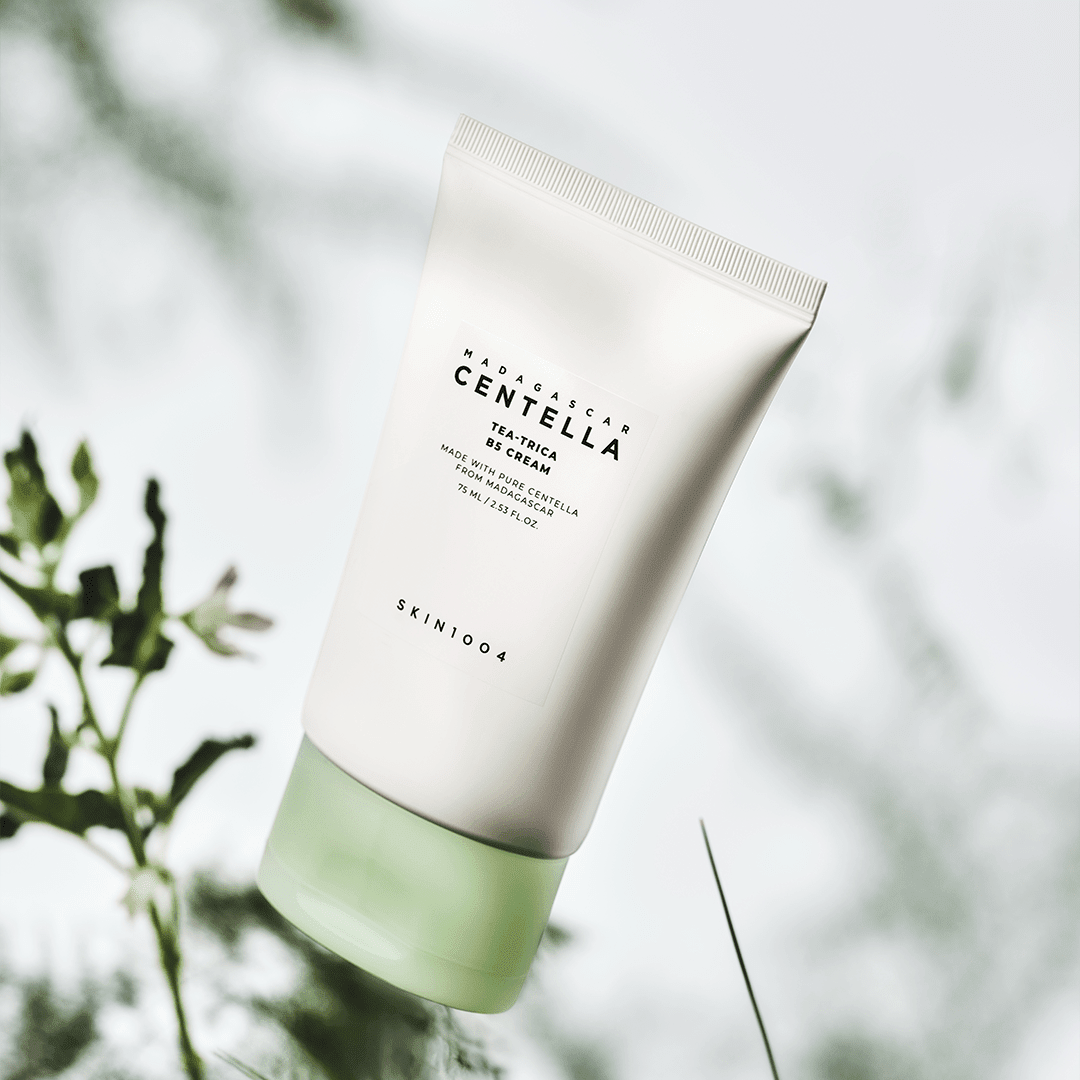 SKIN1004 Madagascar Centella Tea‑Trica B5 Cream – Soothing, Hydrating & Barrier‑Strengthening Moisturizer | Korean Skincare - Amora Skin