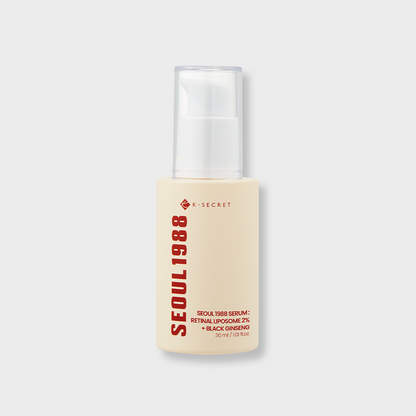 K-SECRET SEOUL 1988 Serum : Retinal Liposome 2% + Black Ginseng