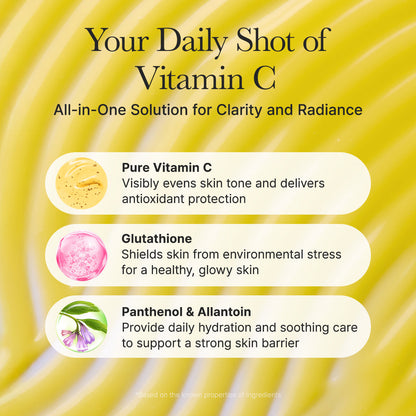 Arencia Vitamin C Booster Shot 30ml – Brightening & Glow Serum