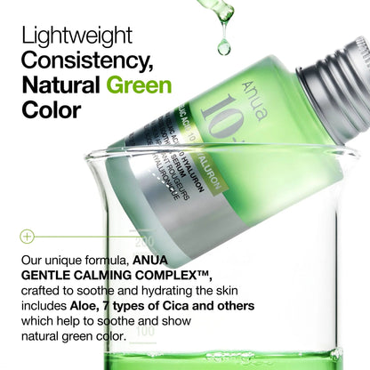 ANUA Azelaic Acid 10% Hyaluron Redness Soothing Serum – Redness Relief, Hydration & Blemish - Calming Serum | Korean Skincare - Amora Skin