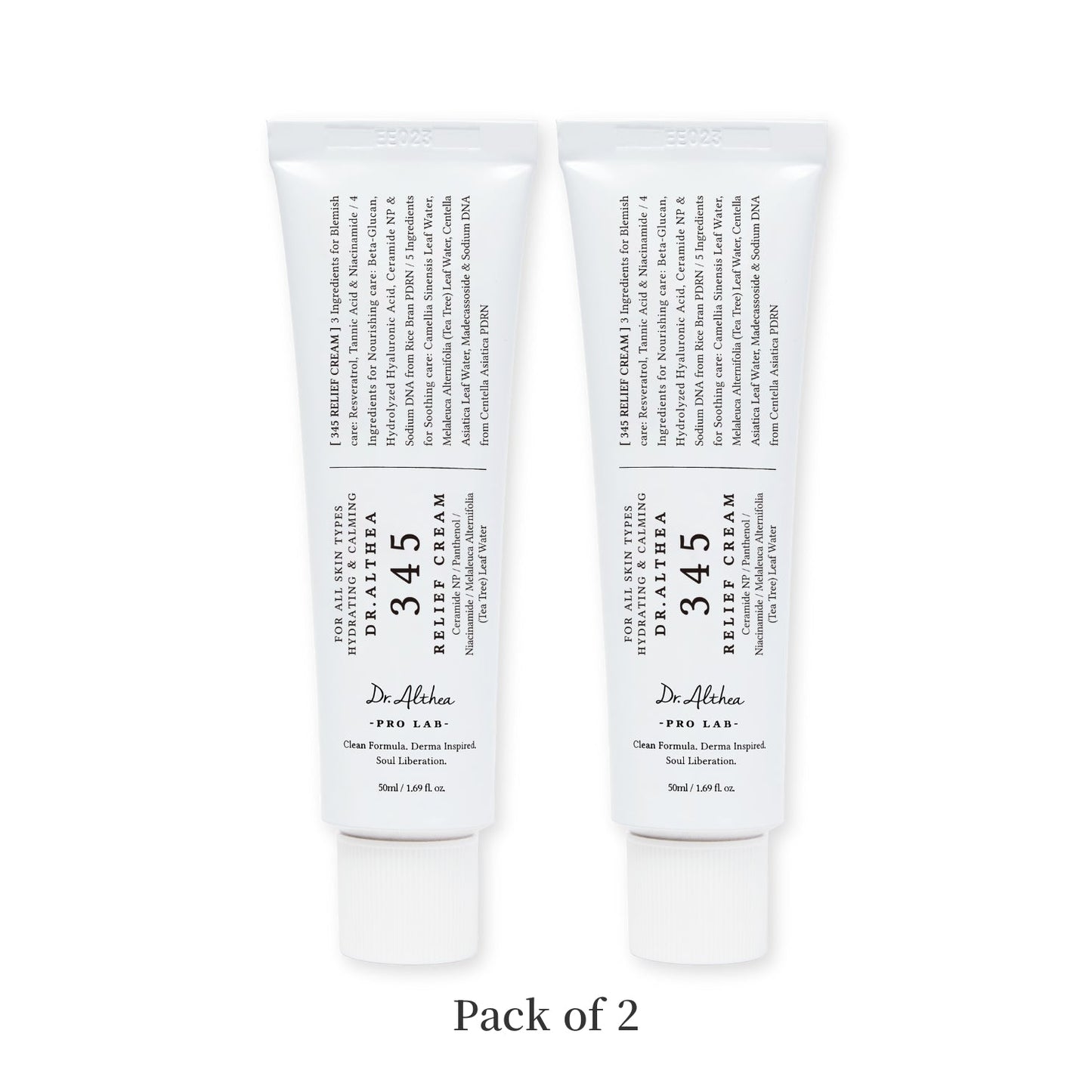 Dr.Althea 345 Relief Cream – Daily Soothing Moisturizer & Post‑Acne Relief Cream | Gentle Hydration for Sensitive Skin - Amora Skin