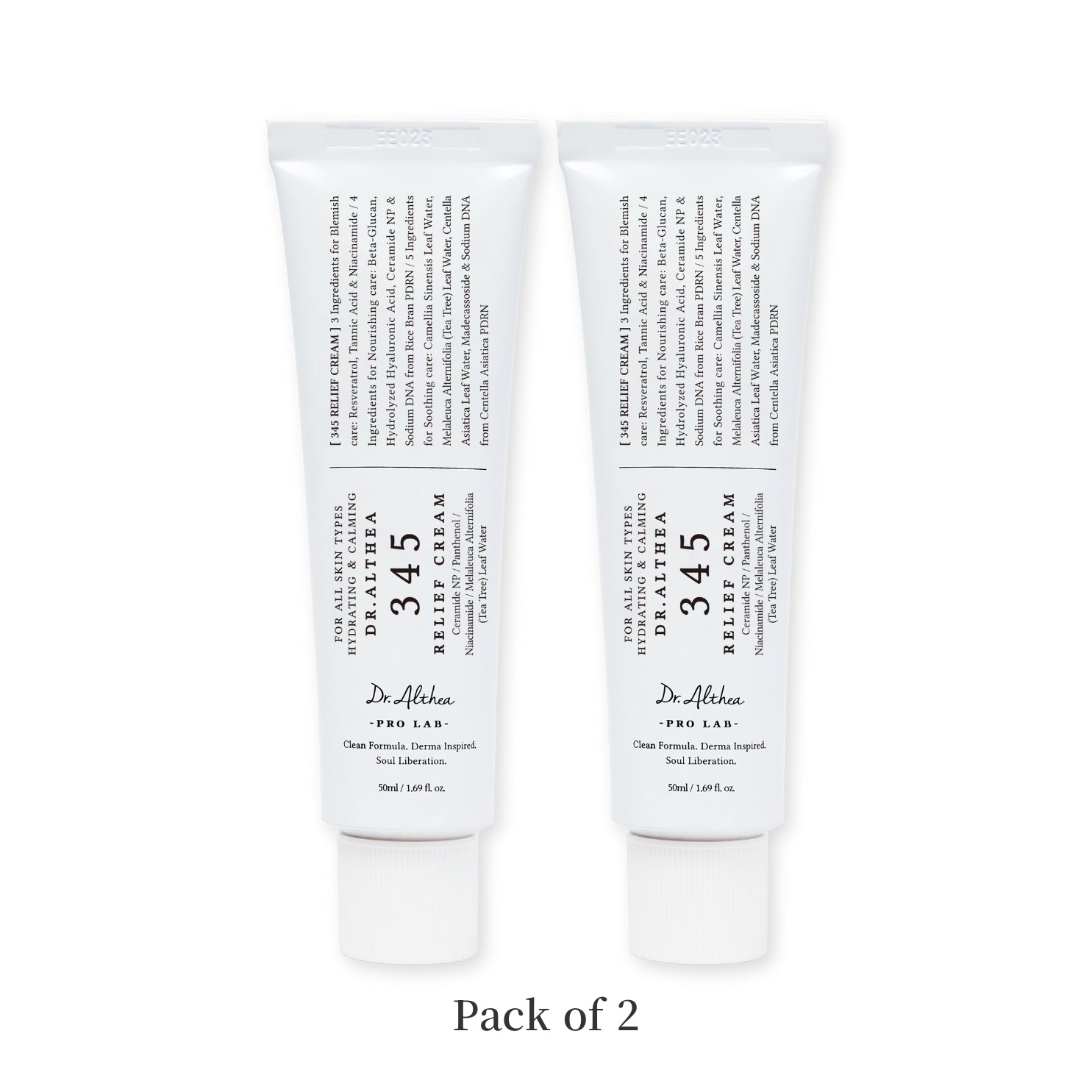 Dr.Althea 345 Relief Cream – Daily Soothing Moisturizer & Post‑Acne Relief Cream | Gentle Hydration for Sensitive Skin - Amora Skin