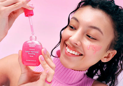 Eqqualberry NAD+ Peptide Boosting Serum 30ml – Anti - Aging, Firming & Collagen Boost | Korean Skincare - Amora Skin