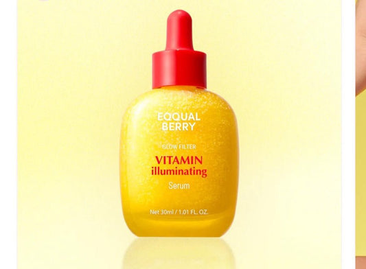 Eqqualberry Vitamin Illuminating Serum – Dark Spot Correcting & Brightening Serum | Brightening & Tone Correcting Skincare - Amora Skin