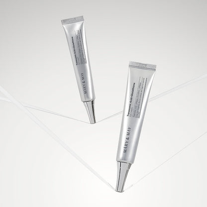Mary&May Tranexamic Acid + Glutathione Eye Cream 30ML – Brightening, Dark Circle & Anti - Aging Eye Care | Korean Skincare - Amora Skin