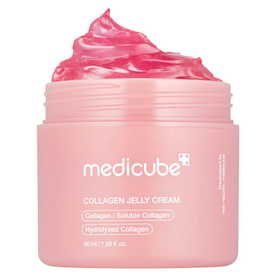 Medicube Collagen Niacinamide Jelly Cream – Brightening, Firming & Glass Skin Moisturizer - Amora Skin