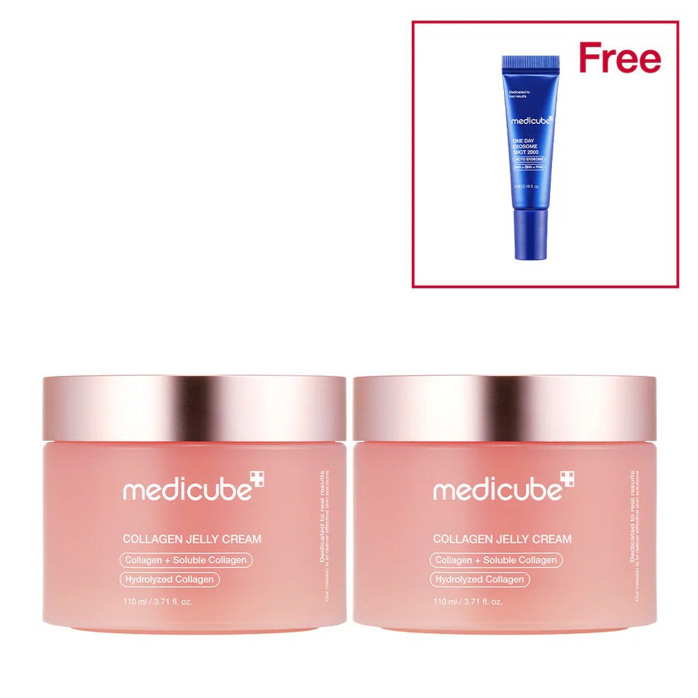Medicube Collagen Niacinamide Jelly Cream – Brightening, Firming & Glass Skin Moisturizer - Amora Skin