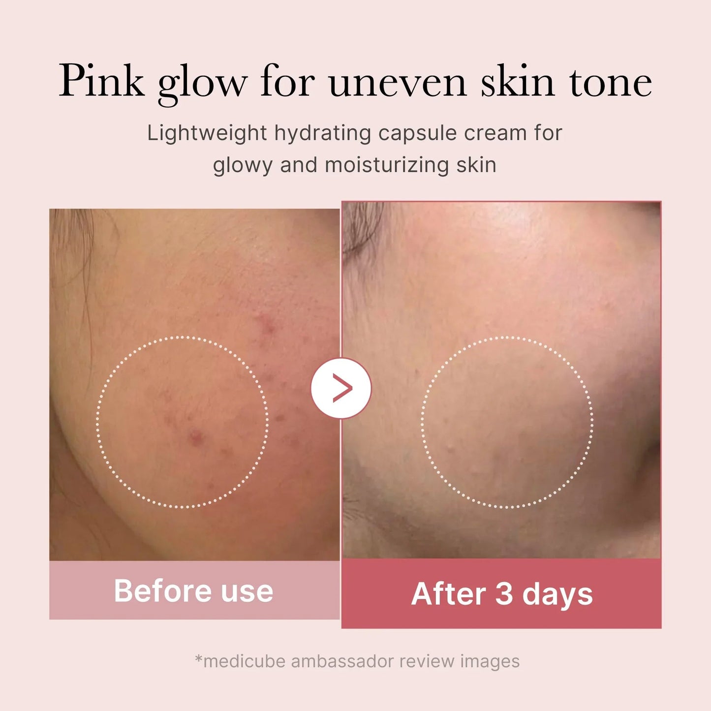 Medicube PDRN Pink Collagen Capsule Cream – Hydrating, Brightening & Elasticity - Boosting Gel Cream | Korean Skincare - Amora Skin