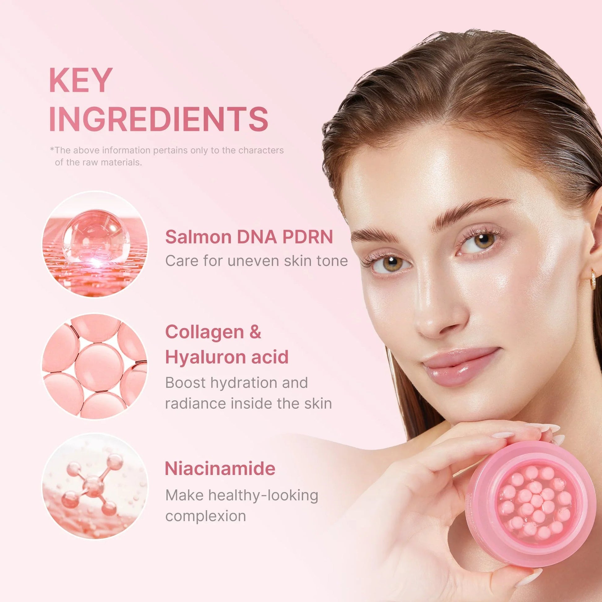 Medicube PDRN Pink Collagen Capsule Cream – Hydrating, Brightening & Elasticity - Boosting Gel Cream | Korean Skincare - Amora Skin
