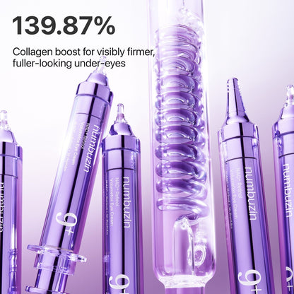 Numbuzin No.9 NAD+ Retinol Volumetox Eye Cream – Firming, Brightening & Anti - Aging Eye Treatment - Amora Skin