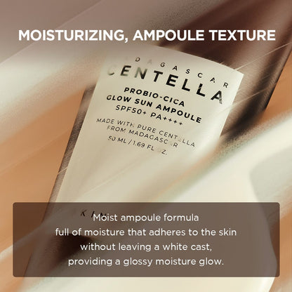 SKIN1004 Madagascar Centella Probio-Cica Glow Sun Ampoule SPF50+ PA++++ (50ml)