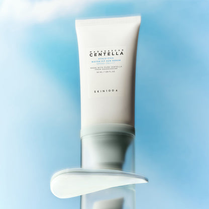 SKIN1004 Hyalu - Cica Water - Fit Sun Serum SPF50+ PA++++ – Hydrating, Soothing & Lightweight Daily Sunscreen | Korean Skincare - Amora Skin