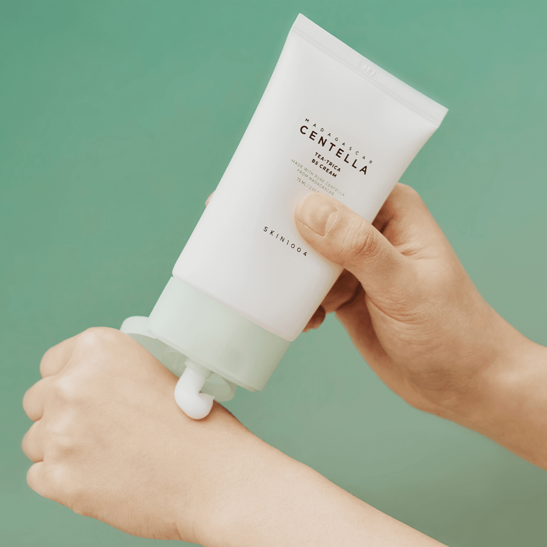 SKIN1004 Madagascar Centella Tea‑Trica B5 Cream – Soothing, Hydrating & Barrier‑Strengthening Moisturizer | Korean Skincare - Amora Skin