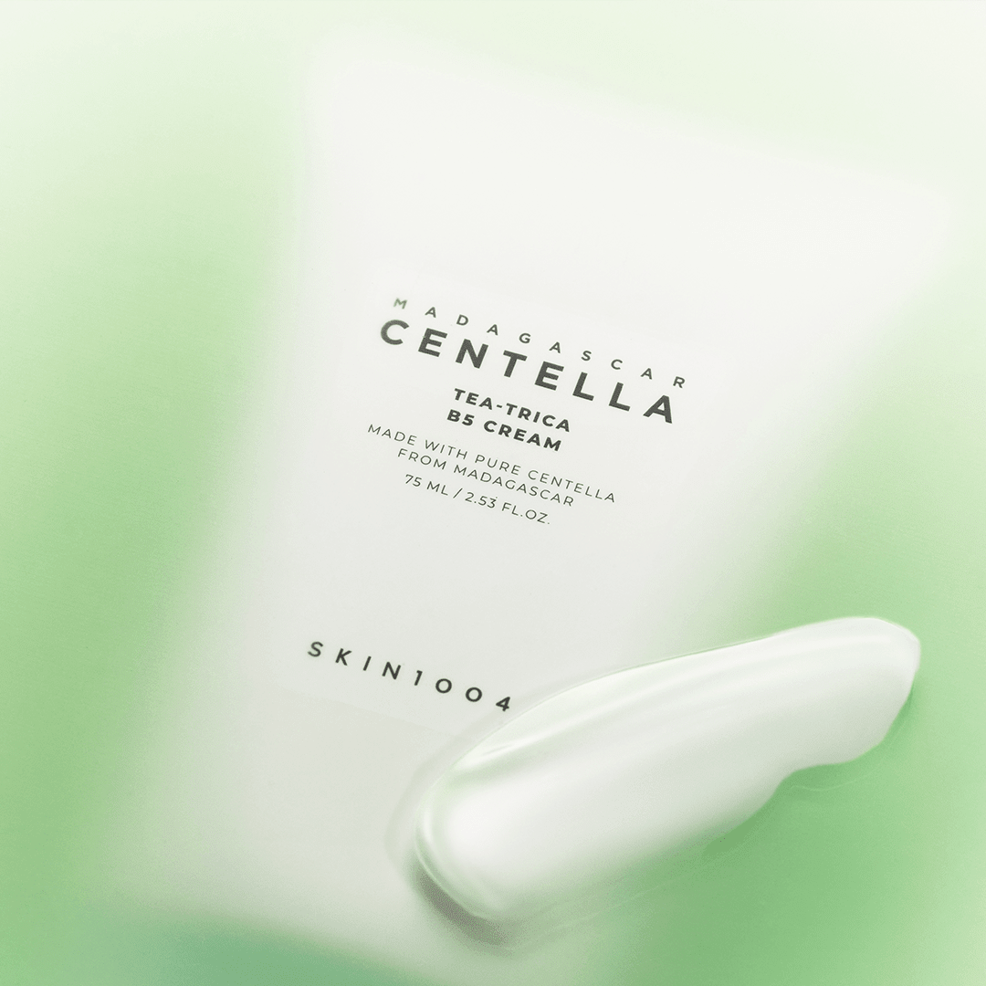 SKIN1004 Madagascar Centella Tea‑Trica B5 Cream – Soothing, Hydrating & Barrier‑Strengthening Moisturizer | Korean Skincare - Amora Skin